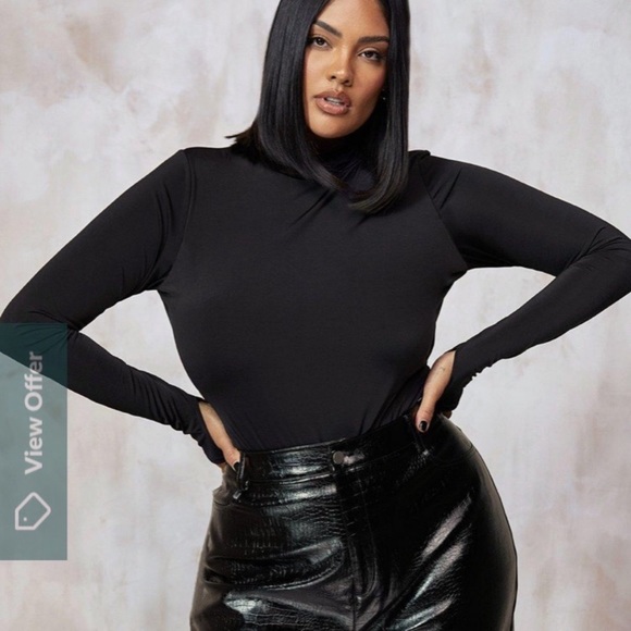 NWT 🔥Kourtney Kardashian Cut Out Open Back Bodysuit🔥 - Picture 3 of 6